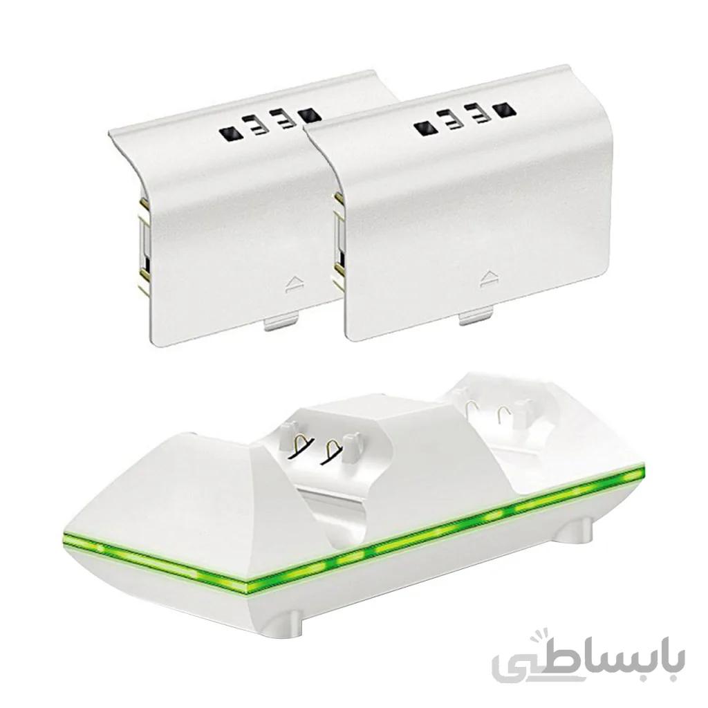 پایه شارژ دسته بازی Xbox One S اسپارک فاکس مدل Dual Controller Charger در بروزکالا