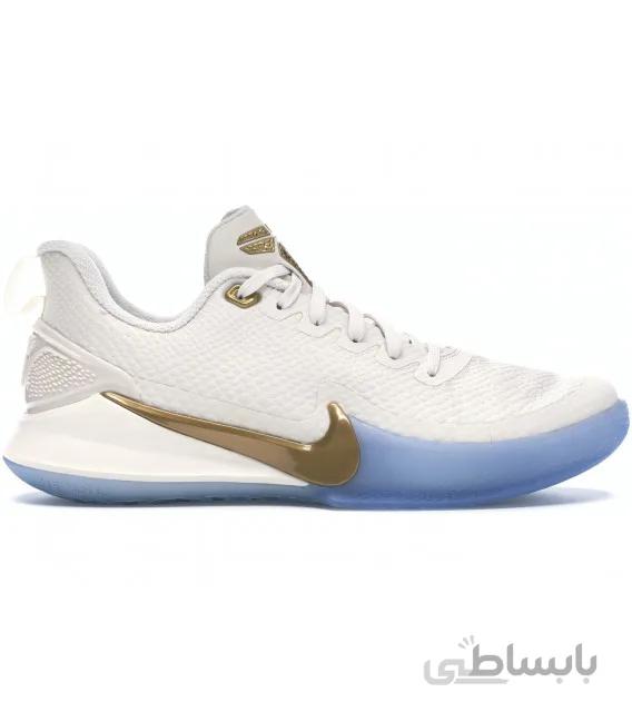 کفش بسکتبال مردانه نایک Nike Kobe Mamba Focus Low White Blue