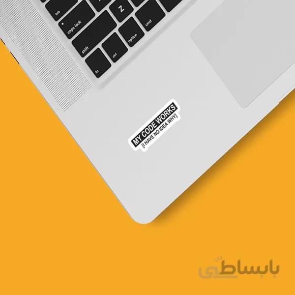 استیکر لپ تاپ طرح برنامه نویسی ۲۷
