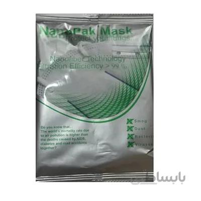 ماسک نانو الیاف بدون سوپاپ N99 نانو پاک ا Nanopak Mask