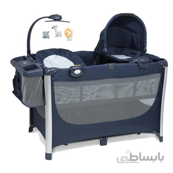 تخت و پارک مدل P950 آبی ببکو Bebeko