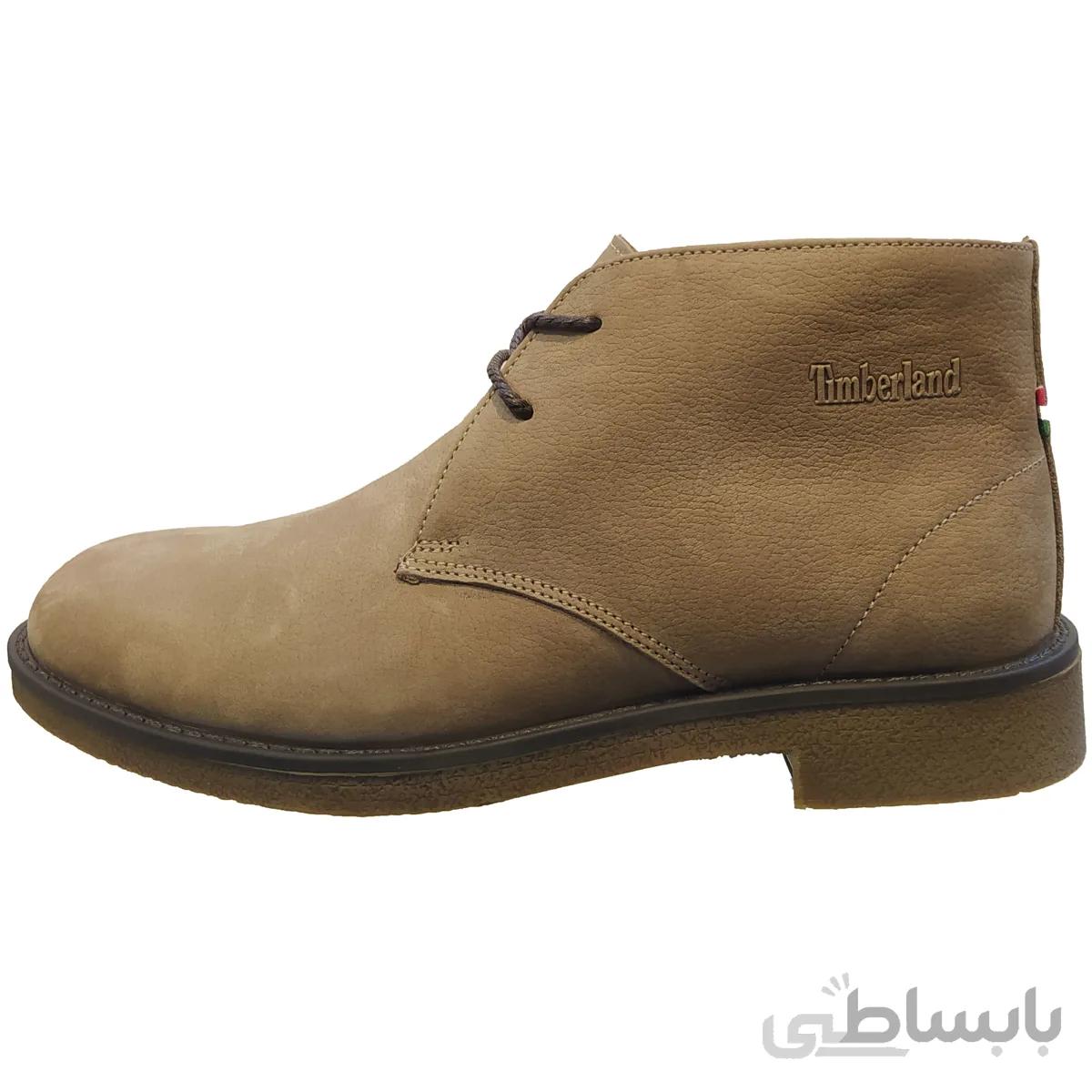 نیم بوت مردانه مدل چرمی tim تیمبرلند 40
