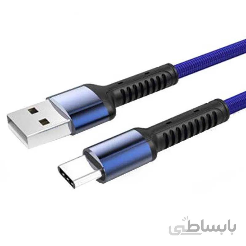 کابل شارژ تایپ سی 2.4 آمپر LDNIO مدل LS63 ا TYPE C CABLE LDNIO MODEL 2.4A_LS63