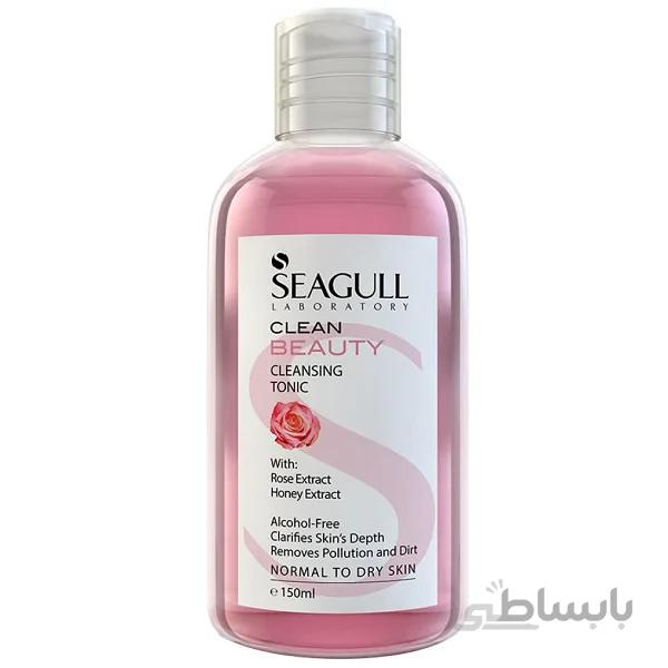 تونیک پاک کننده سی گل مناسب پوست معمولی تا خشک 150 میلی لیتر ا Seagull Cleansing Tonic Skin Dry And Normal 150 ml کد 573096