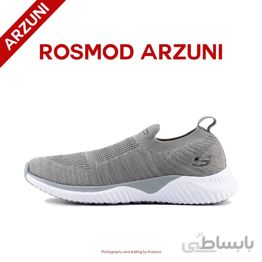 کفش راحتی اسکچرز طوسی