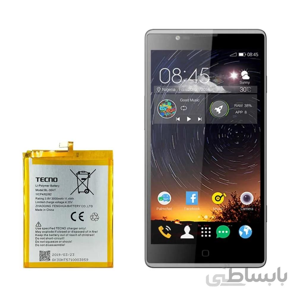 باتری گوشی تکنو Tecno C8 با کد فنی BL-30HT