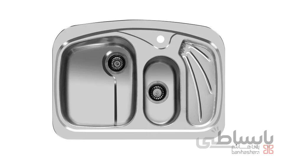 سینک ظرفشویی توکار اخوان ا Akhavan Single Bowl Sink 139
