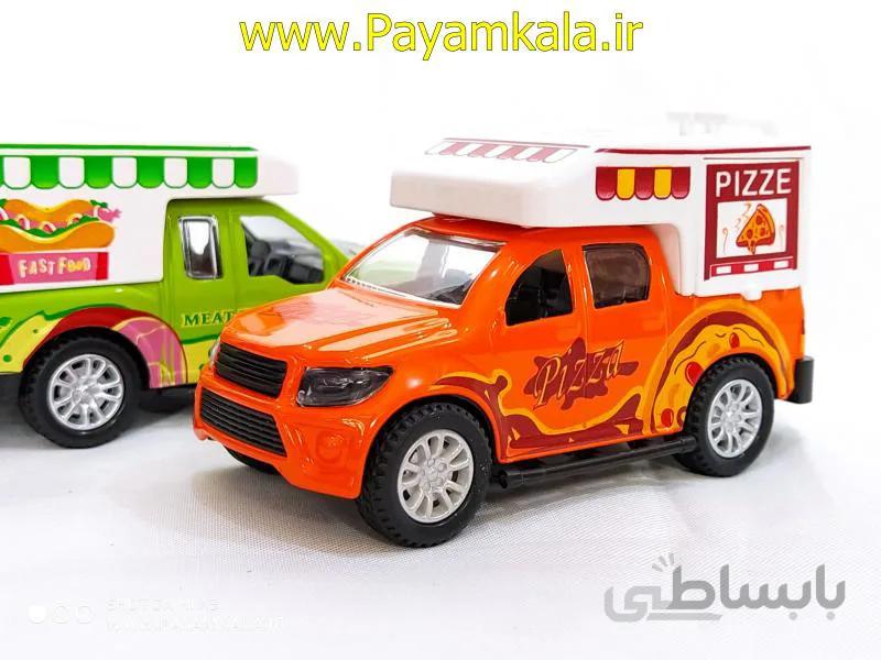 ماشین اسباب بازی وانت پیتزافروش