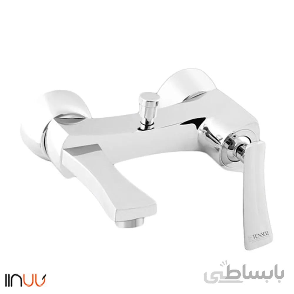 شیر حمام تنسر Tenser مدل لوتوس سفید