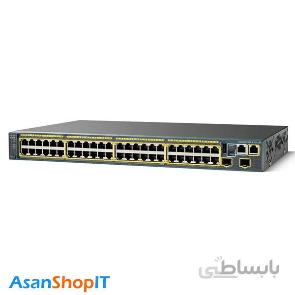 سوئیچ 48 پورت سیسکو مدل WS-C2960S-48TS-S