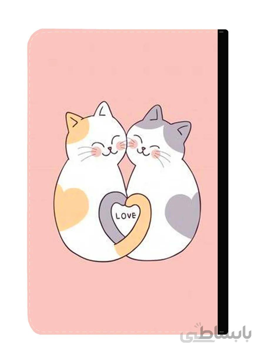 کلاسور طرح گربه عاشقانه
