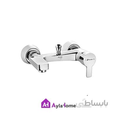 شیر حمام شودر مدل راموند کروم
