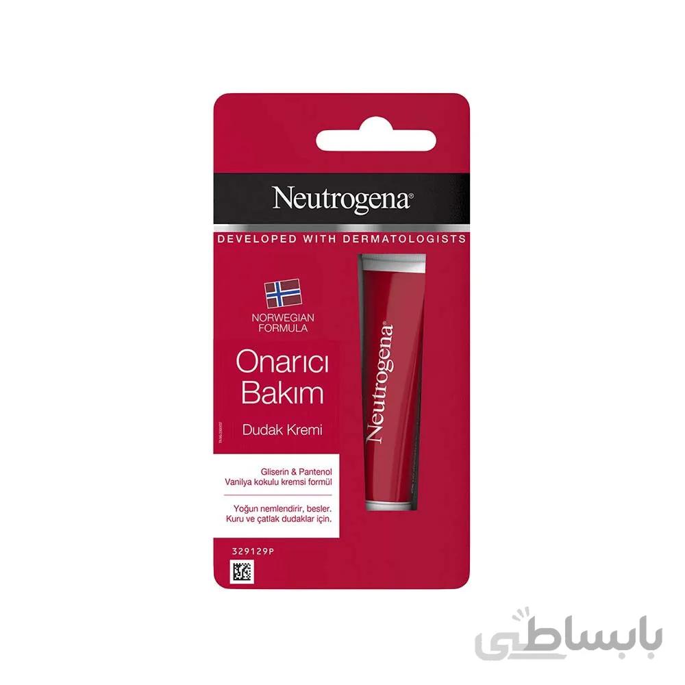 کرم ترمیم کننده پوست لب نوتروژینا Neutrogena