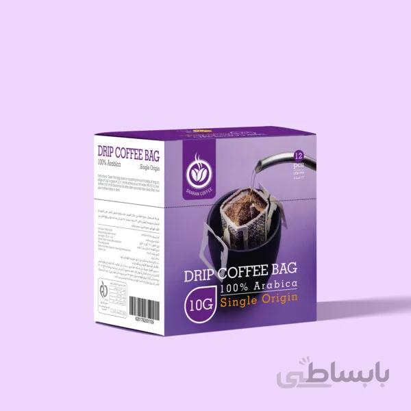 قهوه چکه ای عربیکا سینگل اورجین شاران (۱۲ عددی)