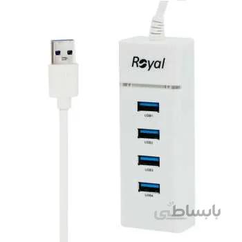 هاب 4 پورت USB 3.0 مدل PK-303 ا PK-303 4port USB3.0 HUB