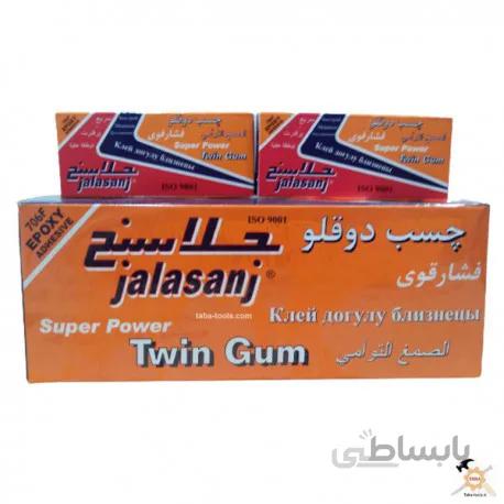 پک 24 عددی چسب دو قلو رنگی جلاسنج