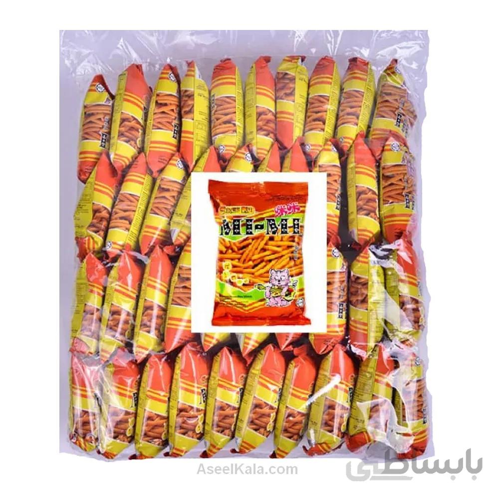چیپس میگو Snek Ku مدل Mimi بسته 50 عددی