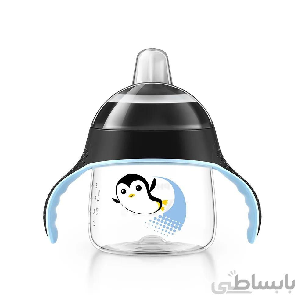 لیوان آبمیوه خوری طرح پنگوئن 6+ماه فیلیپس اونت Philips Avent