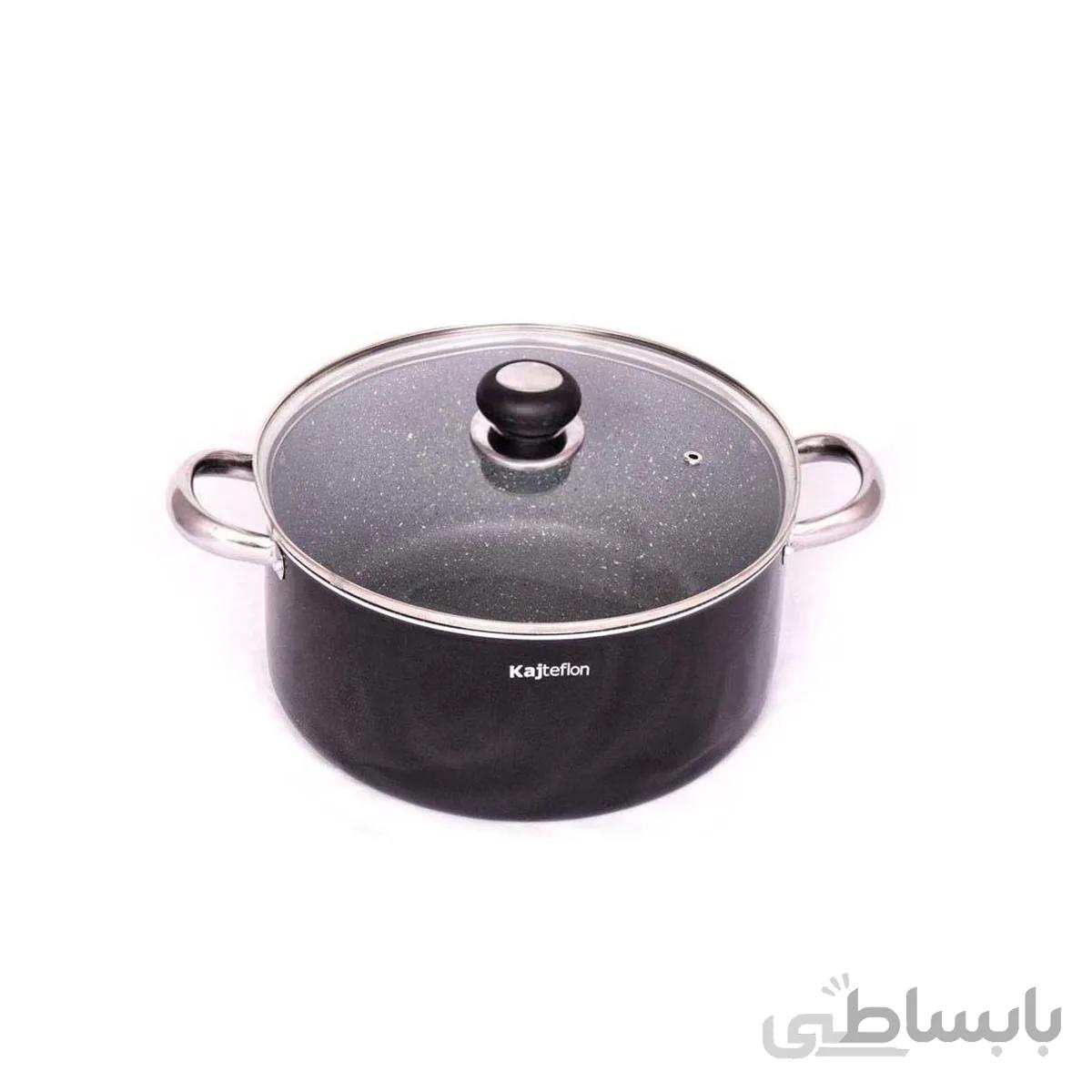 قابلمه گرانیتی کاج تفلون سایز 26