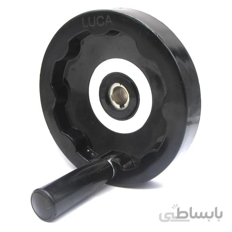 دستگیره و صفحه تنظیم ارتفاع تیغ اره دورکن لوکا