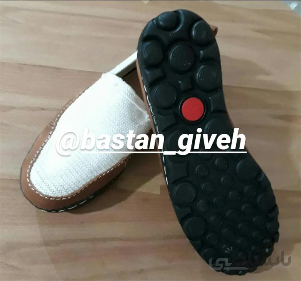 گیوه مردانه با بافت سوزنی ا Men's giveh with needle texture