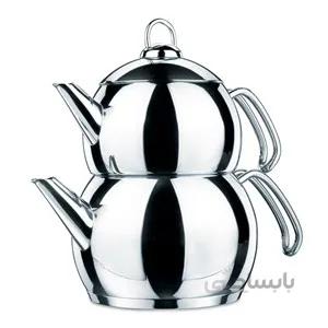 کتری و قوری کرکماز Korkmaz Teapot And Kettle Set A104