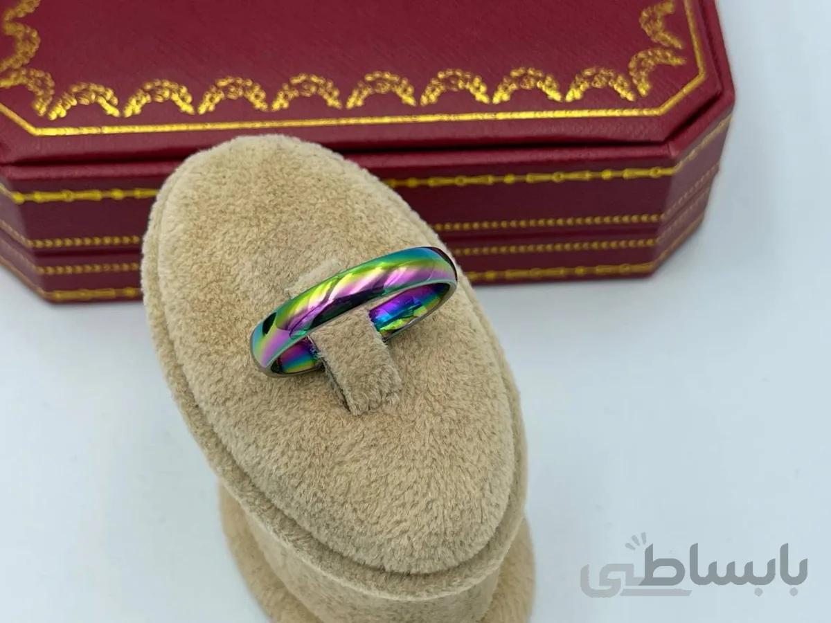 رینگ هفت رنگ در سایز بندی