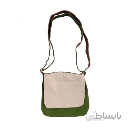 کیف دوشی مخمل سابلیمیشن سبز