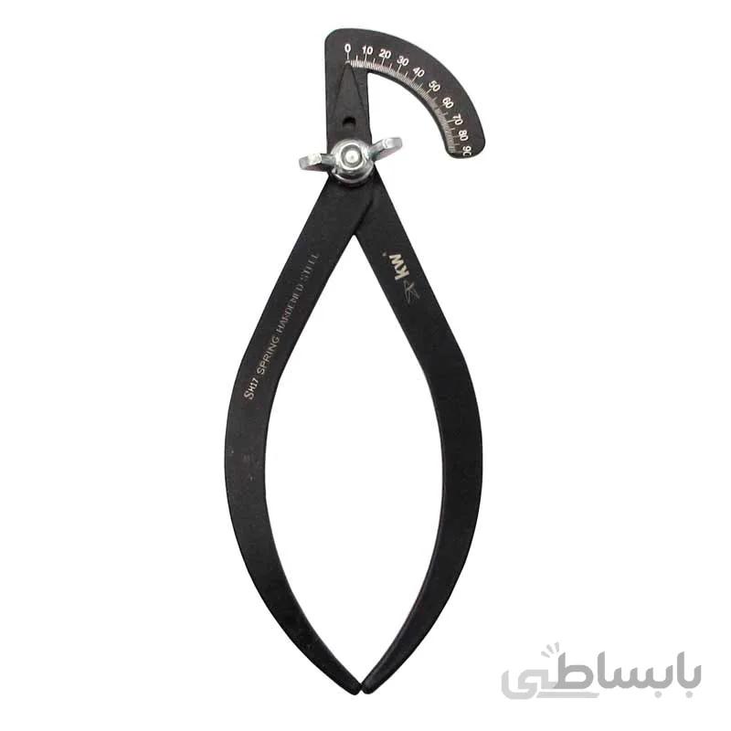 پرگار صنعتی مدرج خارج سنج مشکی KW مدل SH17