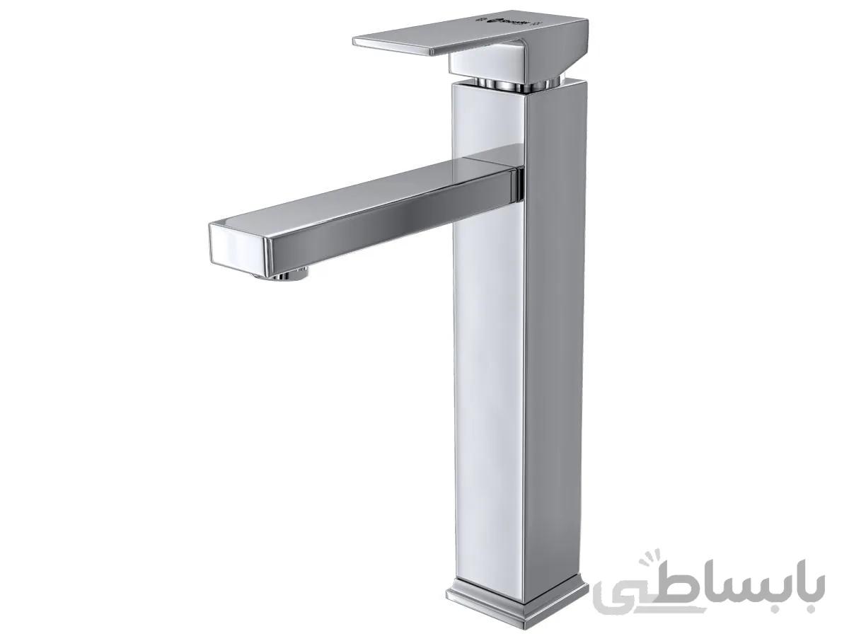 شیر روشویی پایه بلند اروپا طلایی شودر ا Europe Gold Basin Tall