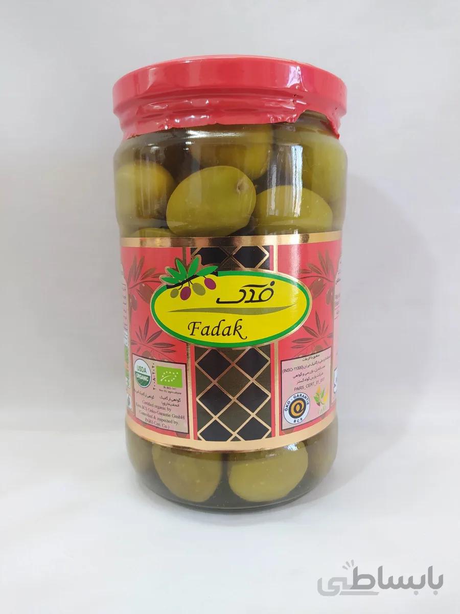 زیتون کنسروالیا ویژه ارگانیک 700 گرمی فدک