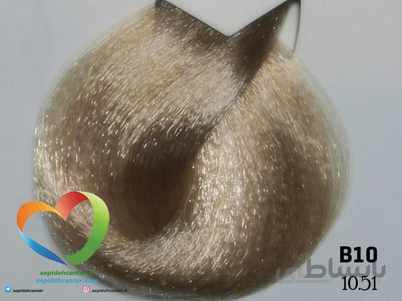 رنگ مو ی ترام کالر traum color بلوند بژ پلاتینه B10 – 10.51