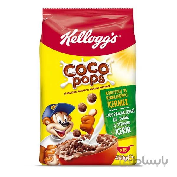 کورن فلکس کیسه ای کلاگز شکلاتی کوکو پاپس – COCO POPS Corn Flakes