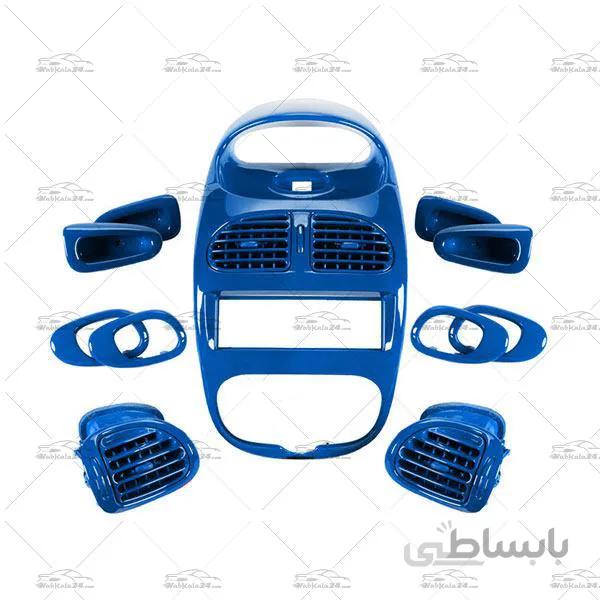 ست دکوراتيو پژو 206 طرح پيانويی آبی