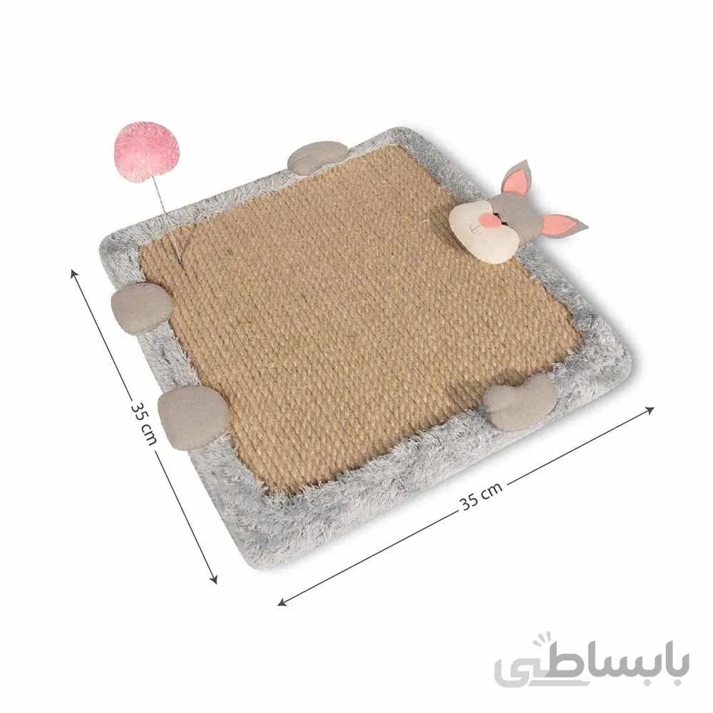اسکرچر زمینی گربه نیناپت مدل فنردار ا Ninapet Ground Scratcher With Spring