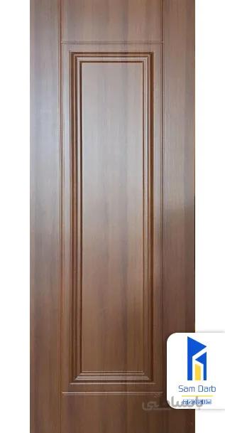 درب اتاقی برجسته تک قاب PVC-B302
