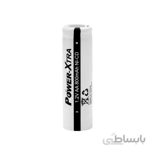 باتری قلمی قابل شارژ 800mah مارک Power-Xtra نیکل کادمیوم