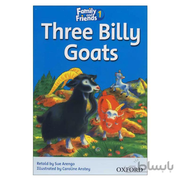 کتاب داستان انگلیسی فمیلی اند فرندز سه بز کوهی Family and Friends Readers 1 Three Billy Goats