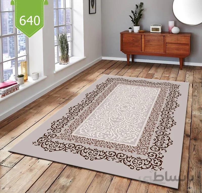 روفرشی کشدوز مخمل ترک کد 640 سایز 350*250 سانتی متر ( 9متری )