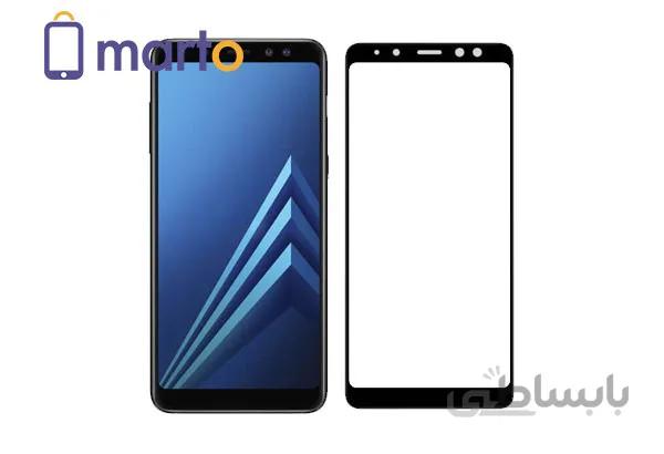 محافظ صفحه نمايش شيشه اي نيلکين مدل 3D CP Plus Max مناسب براي گوشي سامسونگ Galaxy A8 Plus 2018 ا Nillkin Amazing 3D CP Plus Max tempered glass screen protector for Samsung Galaxy A8 Plus (2018)