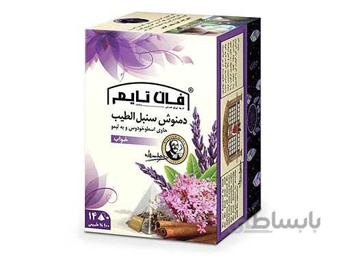 دمنوش کیسه ای سنبل الطیب (خواب) فان تایم 14 عددی
