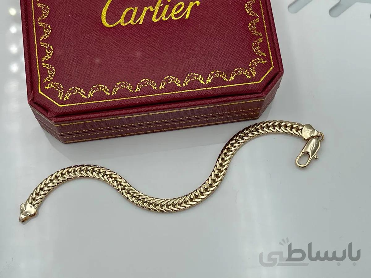 دستبند کارتیر بافت در هم تنیده ژوپینگ
