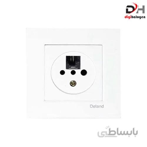 سوکت تلفن دوکاره دلند مدل آسا