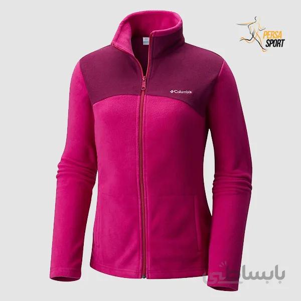 پلار زنانه کلمبیا WESTERN RIDGE FULL ZIP FLEECE DBD Raspberry