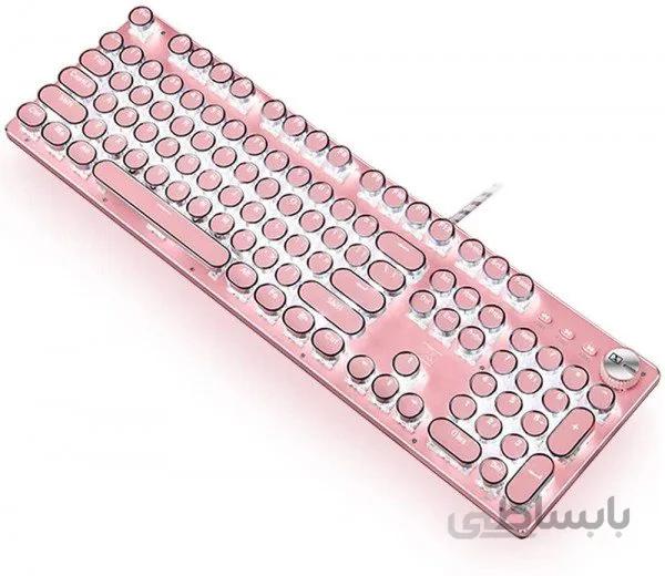 کیبورد گیمینگ Xinmeng مدل X10 Pink Cute