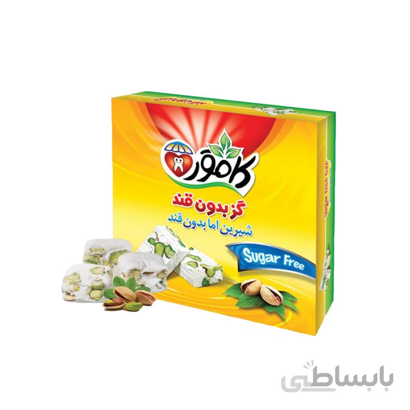 گز پسته و بادام بدون قند