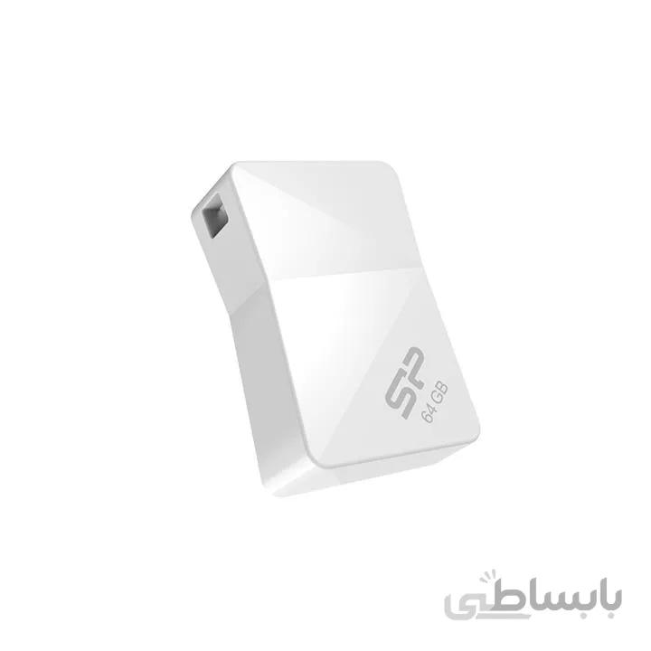 فلش مموری سیلیکون پاور مدل Touch T08 ظرفیت 64 گیگابایت ا Silicon Power Touch T08 Flash Memory - 64GB