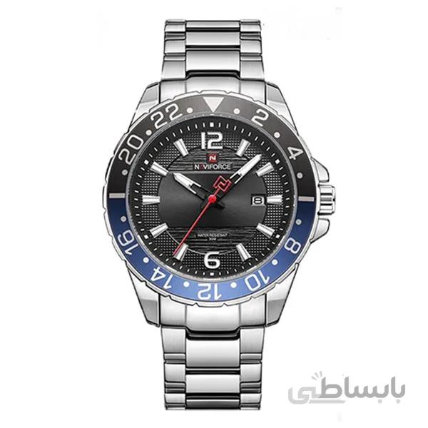 ساعت مچی مردانه نیوی فورس مدل NAVIFORCE NF9192 S/S/B