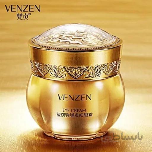 کرم دور چشم ونزن VENZEN Eye Cream Brightening Moisturizing Elastic Lady Remove Dark Circles اورجینال