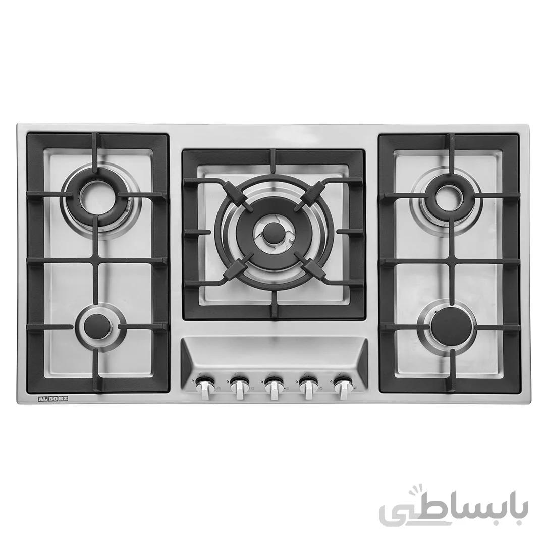 اجاق گاز صفحه ای استیل البرز مدل S 5910 ا STEEL ALBORZ